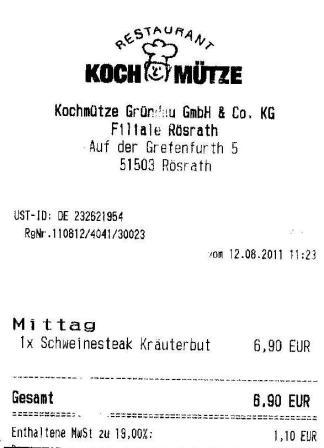 faip Hffner Kochmtze Restaurant